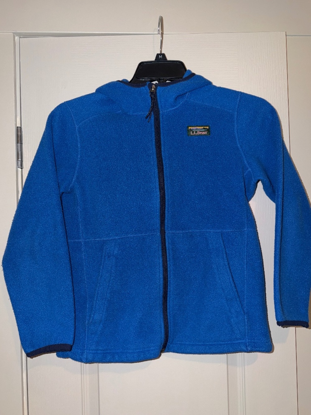 YOUTH L.L BEAN FLEECE ZIPUP HOODIE